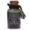 Ancient Witch Bath Spell Potion & Aventurine Crystal Amulet - ProsperityAncient Witch Bath Spell PotionsHeart Notes