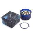 Zodiac Crystal Candle with Gemstone Bracelet - SagittariusZodiac Crystal Candles with Gemstone BraceletHeart Notes