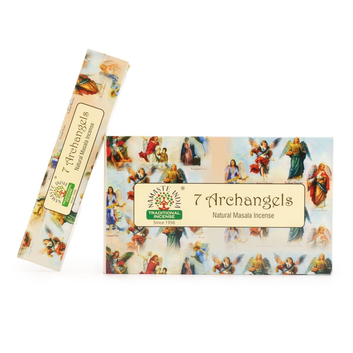Namaste Mandala Masala Incense - 7 ArchangelsNatural Namaste Masala Incense SticksHeart Notes