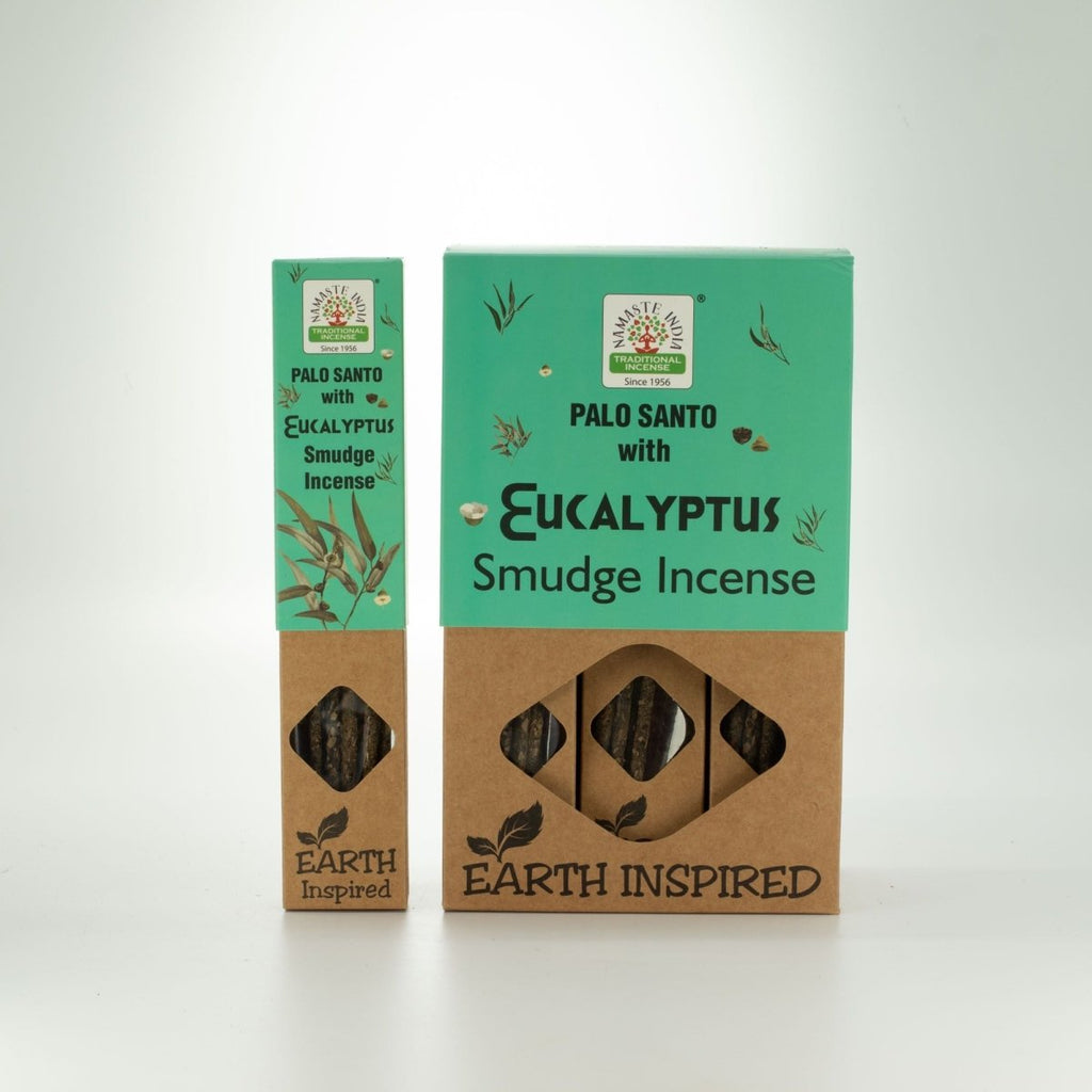 Earth Inspired Smudge Incense - EucalyptusEarth - Inspired Smudge IncenseHeart Notes