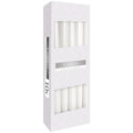 Taper Candle - WhiteTaper CandlesHeart Notes
