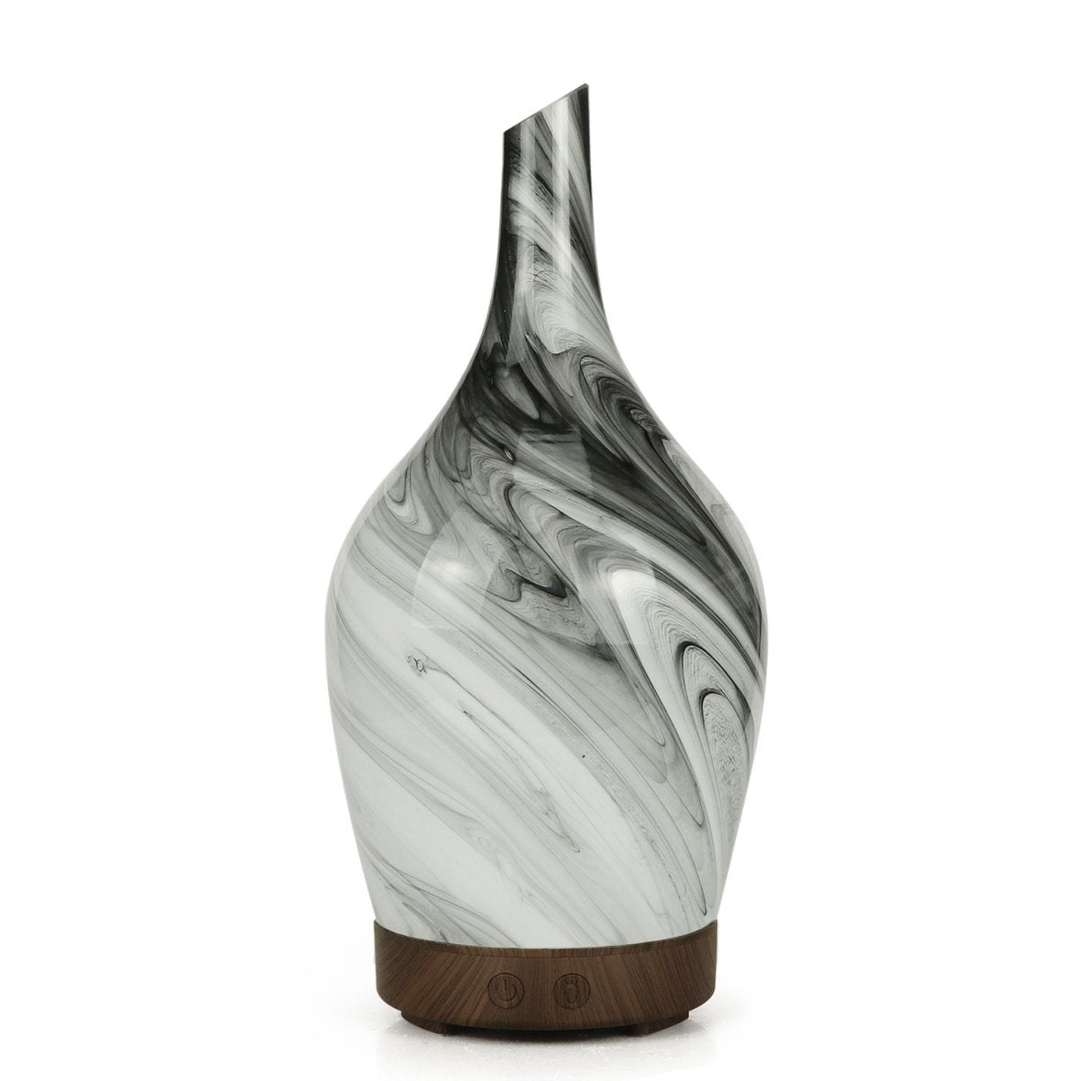 Aroma Atomiser - Glass Abstract Grey USBAroma DiffusersHeart Notes