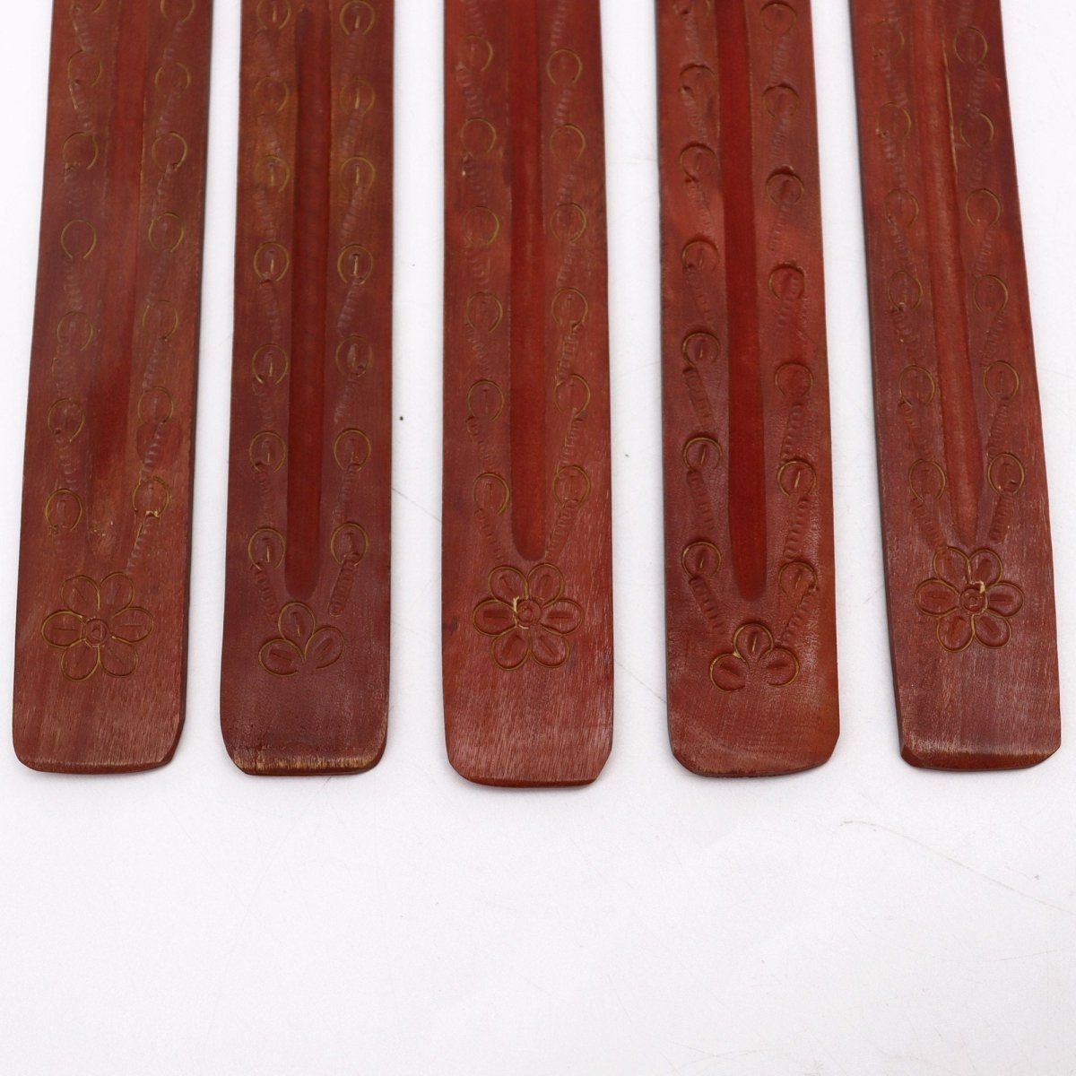 Carved Mango Wood Ashcatcher 10"Incense HoldersHeart Notes