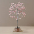 Gemstone Tree with Organite Base - 160 Stone - Rose QuartzGemstone Tree with Orgonite BaseHeart Notes
