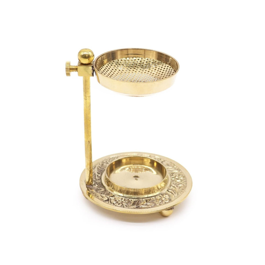 Brass Resin Incense Warmer - AdjustableBrass Resin Incense WarmersHeart Notes