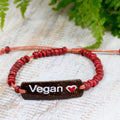 Coco Slogan Bracelets - Vegan Pack of 6Coco Slogan BraceletsHeart Notes