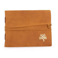 Leather Sketchbook Golden Tree - 144 pages - 18x23cmLeather Notebooks – Vintage Style JournalsHeart Notes