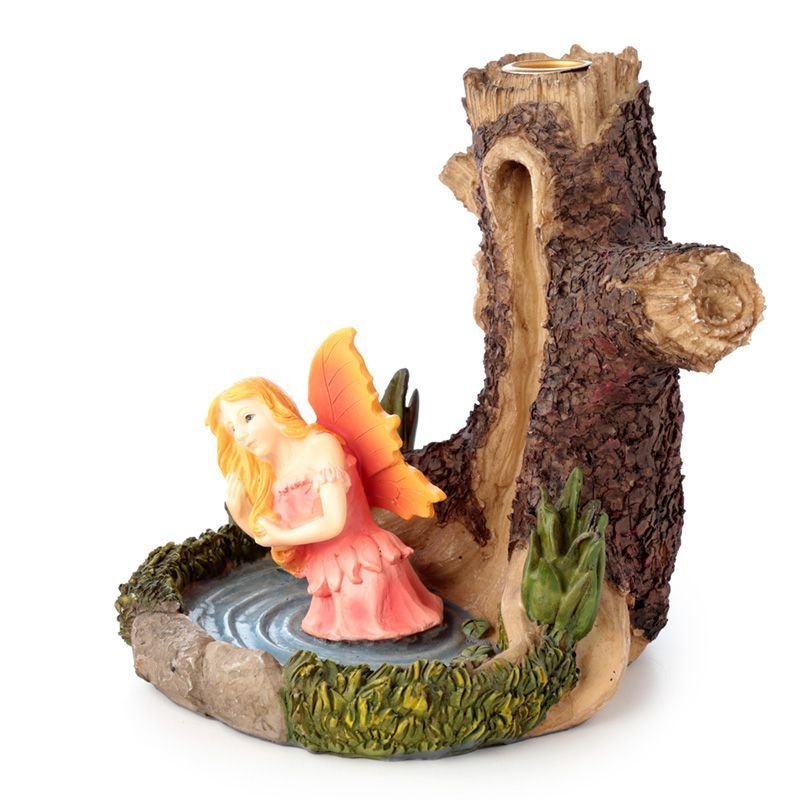 Ancient Tree Fairy Lake Backflow Incense BurnerBackflow Incense BurnerHeart Notes