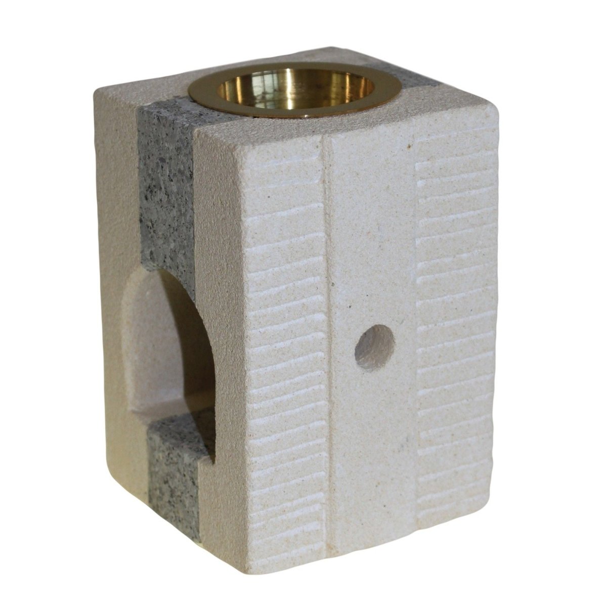 Stone Oil Burner - Combo SquareSandstone Oil BurnersHeart Notes