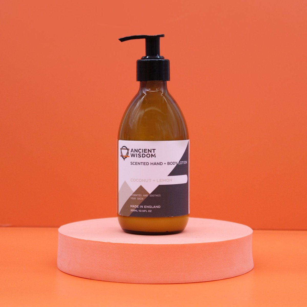 Coconut & lemon Lotion 300mlFragranced Hand & Body LotionsHeart Notes