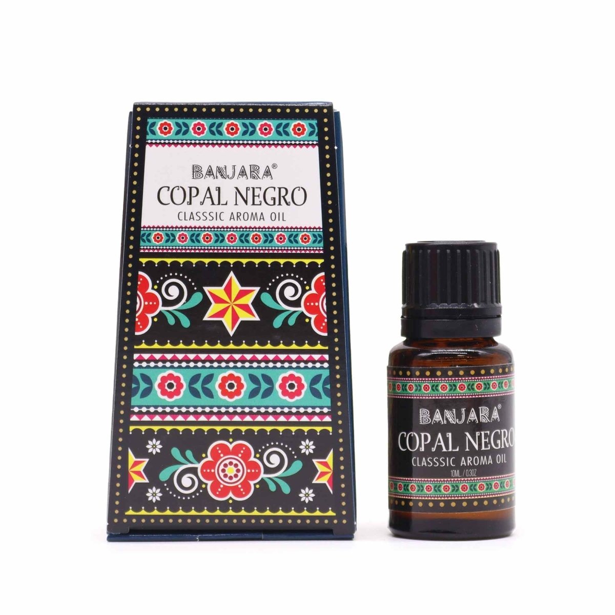 Banjara Indian Fragrance Oil 10ml - Copal NegroBanjara Indian Fragrance OilsHeart Notes