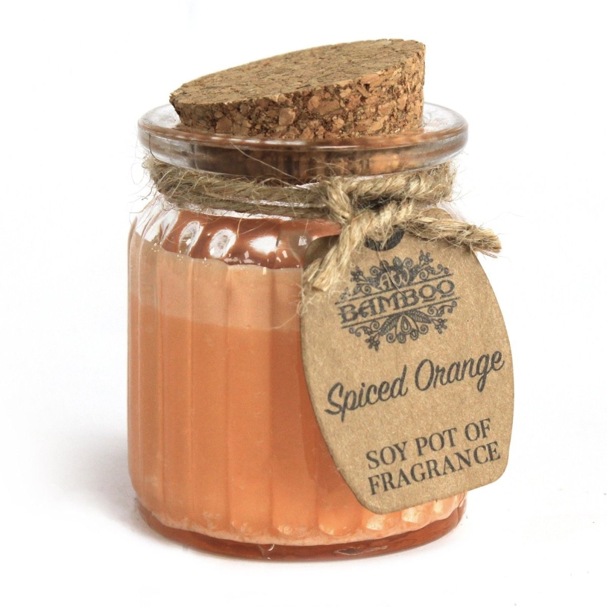 Spiced Orange Soy Pot of Fragrance CandlesSoy Pot of Fragrance CandleHeart Notes