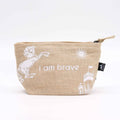 Hop Hare Pouch - I am BraveHop Hare PouchHeart Notes