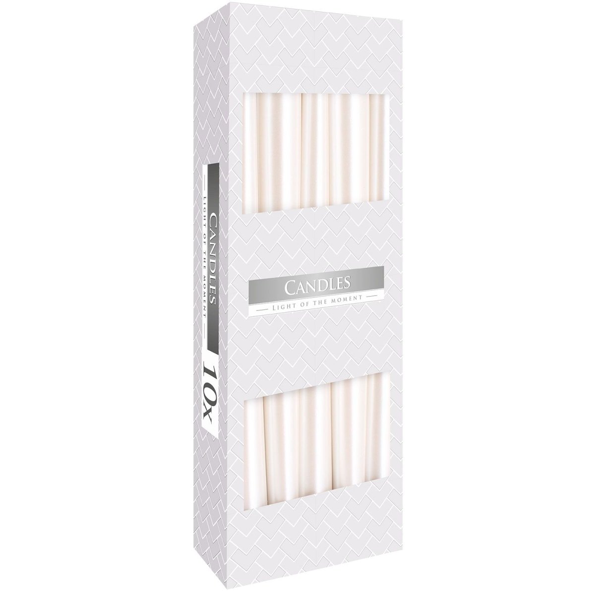 Taper Candle - PearlTaper CandlesHeart Notes