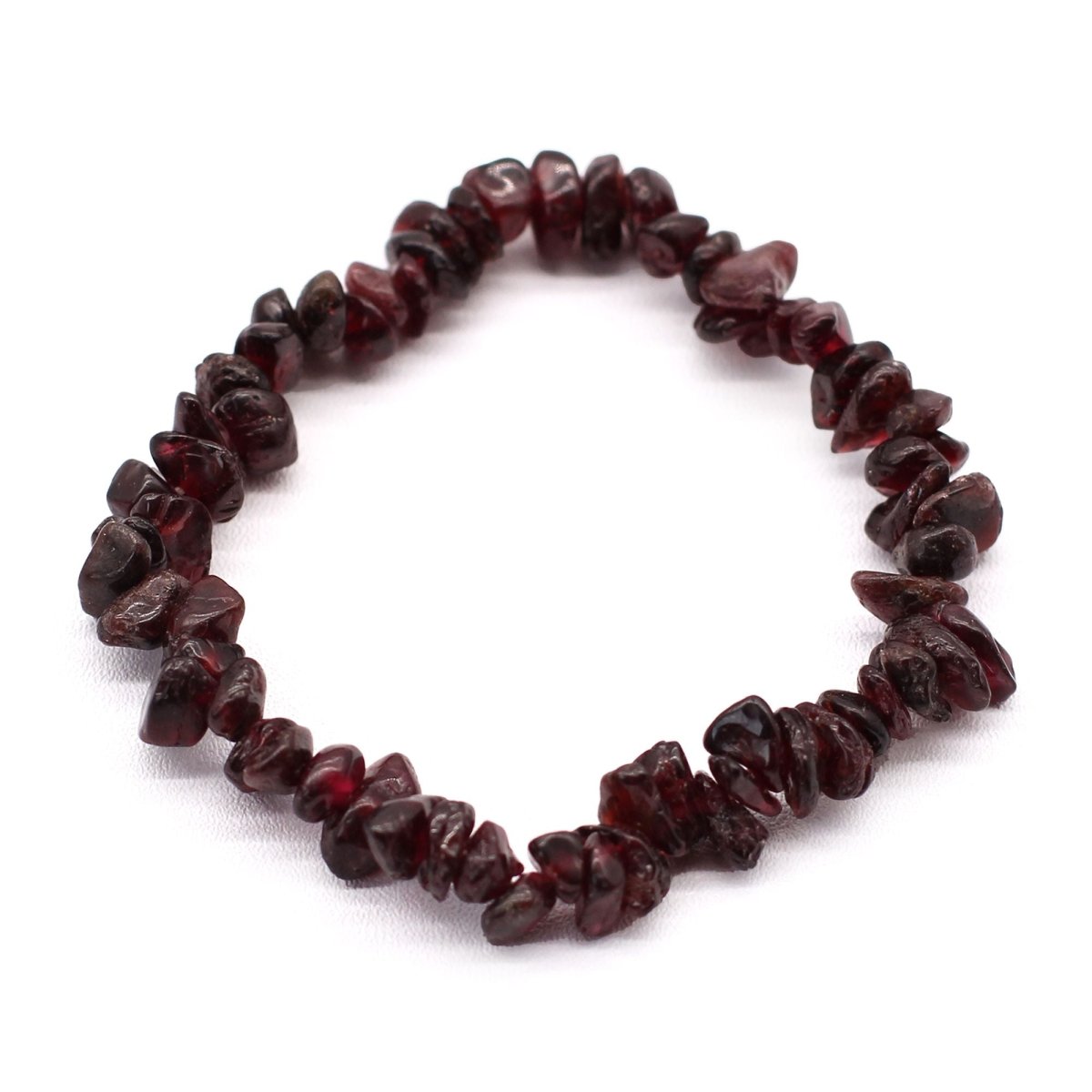 Chipstone Bracelet - Blood GarnetChip Stone BraceletsHeart Notes