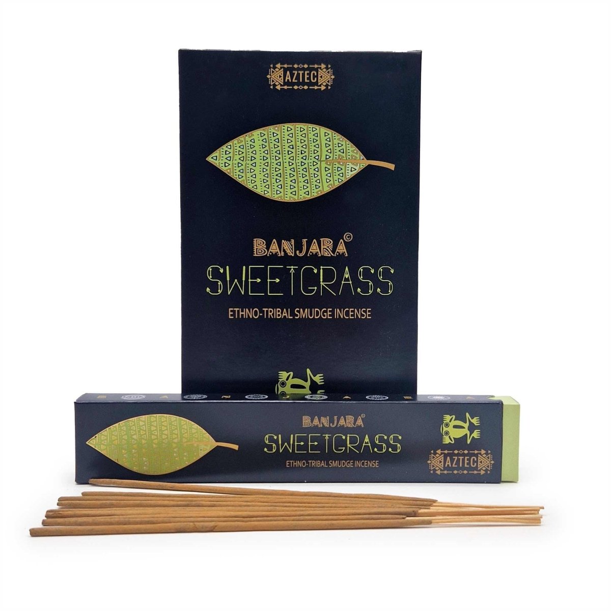 Banjara Tribal Smudge Incense - SweetgrassBanjara Tribal Smudge Incense SticksHeart Notes
