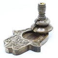 Med Mango Wood Backflow Burner - HamsaMango Wood Backflow BurnerHeart Notes