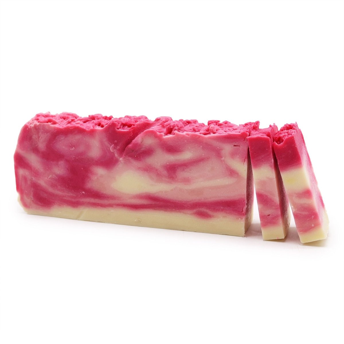 Rosehip - Olive Oil Soap LoafArtisan Olive Oil Soaps 1.25kg and SlicesHeart Notes