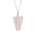 Gemstone Guardian Angel Pendant - Rose QuartzGemstone Pendant JewelleryHeart Notes