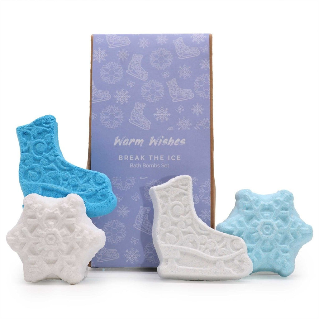 Break the Ice Christmas Bath Bomb Gift PackChristmas Bath Bomb Gift PackHeart Notes