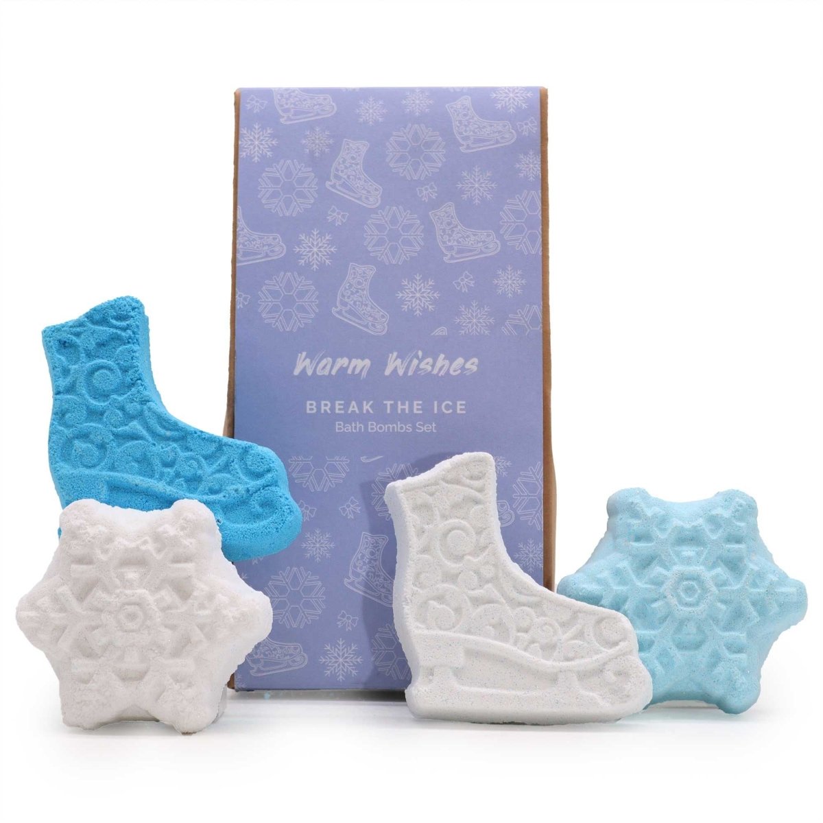 Break the Ice Christmas Bath Bomb Gift PackChristmas Bath Bomb Gift PackHeart Notes