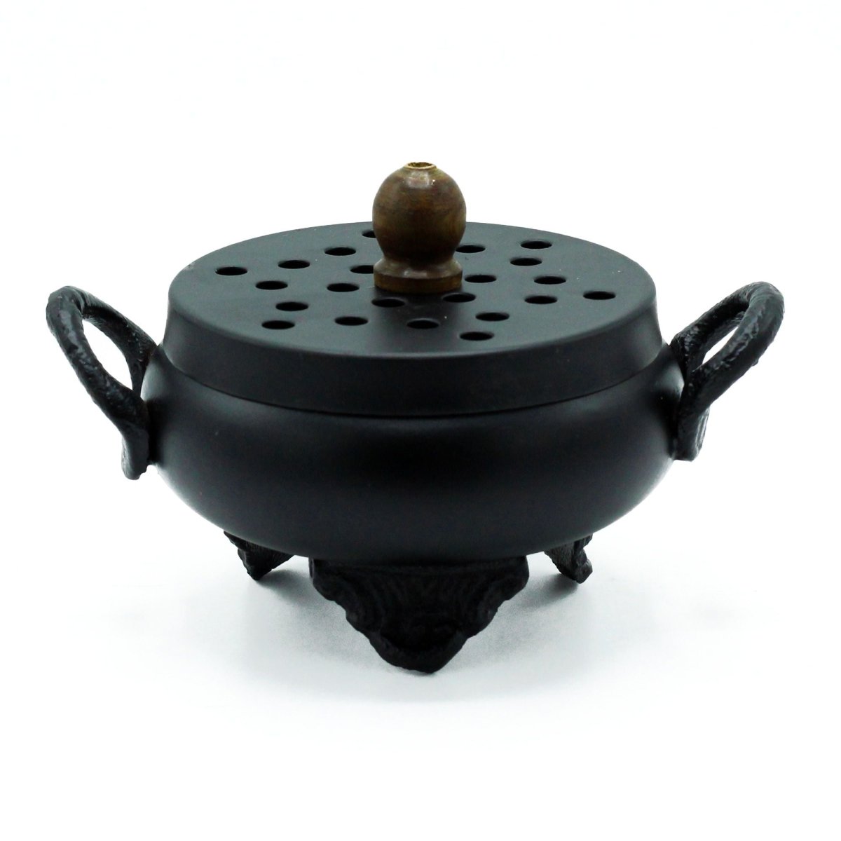 Classic Iron Cauldron BurnerTraditional Brass Incense BurnersHeart Notes
