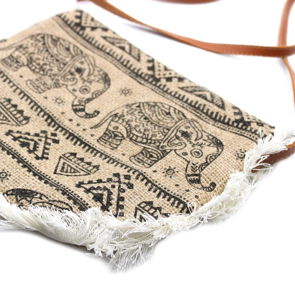 Fab Fringe Bag - Elephant PrintFab Fringe BagsHeart Notes