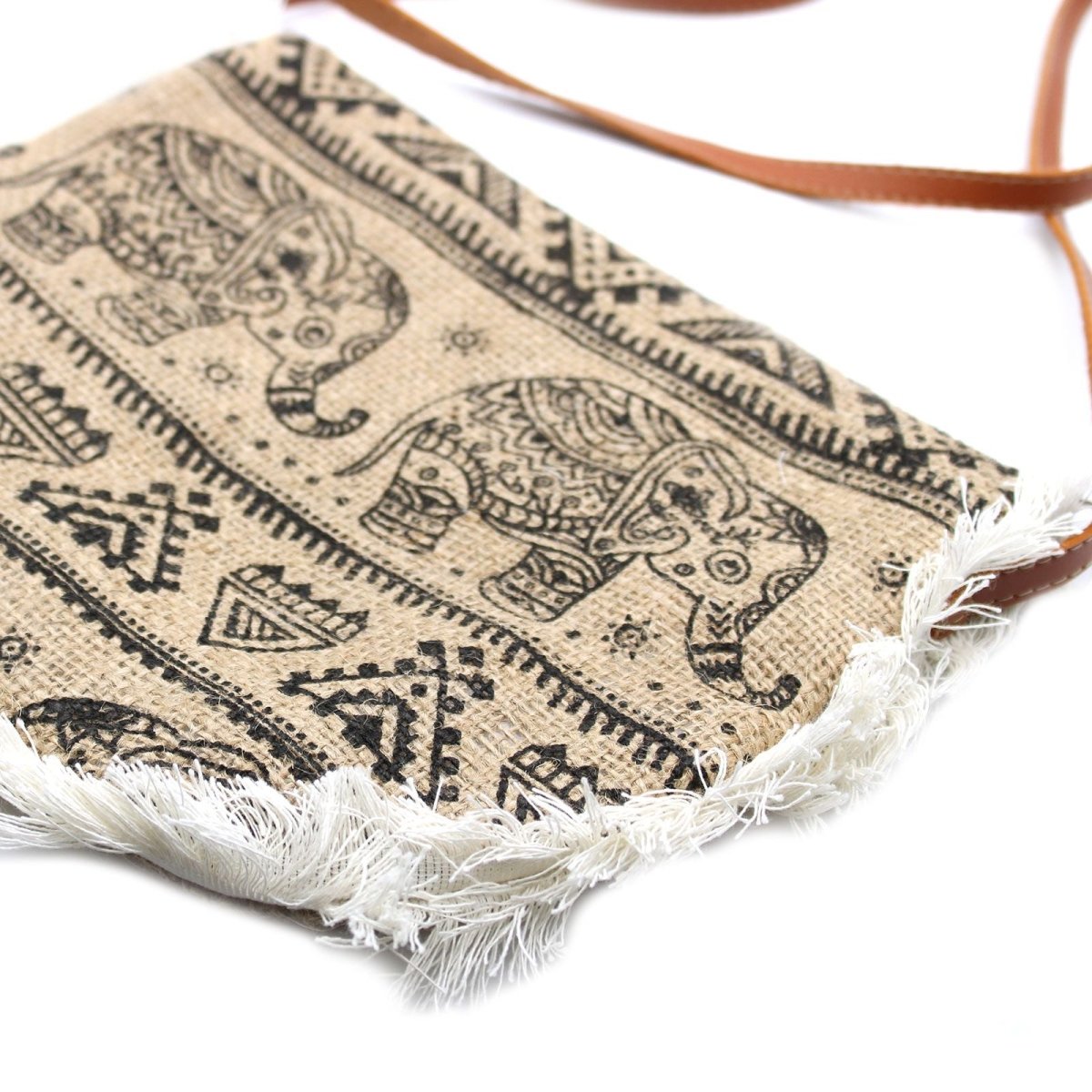 Fab Fringe Bag - Elephant PrintFab Fringe BagsHeart Notes