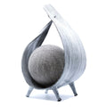 Natural Coconut Lamp - Greywash WrapoverNatural Coconut LampHeart Notes