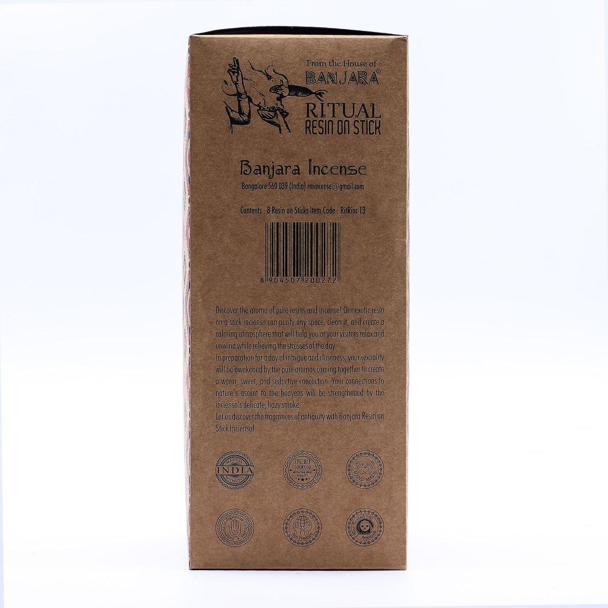 Ritual Resin on Stick - ArrudaRitual Resins on StickHeart Notes