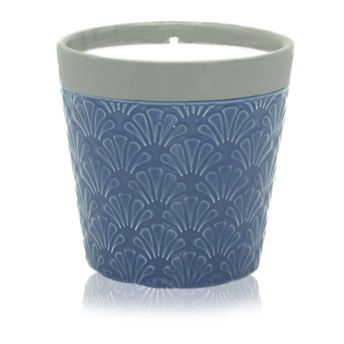 Home is Home Candle Pots - Blue DayHome is Home Soy Candle PotsHeart Notes