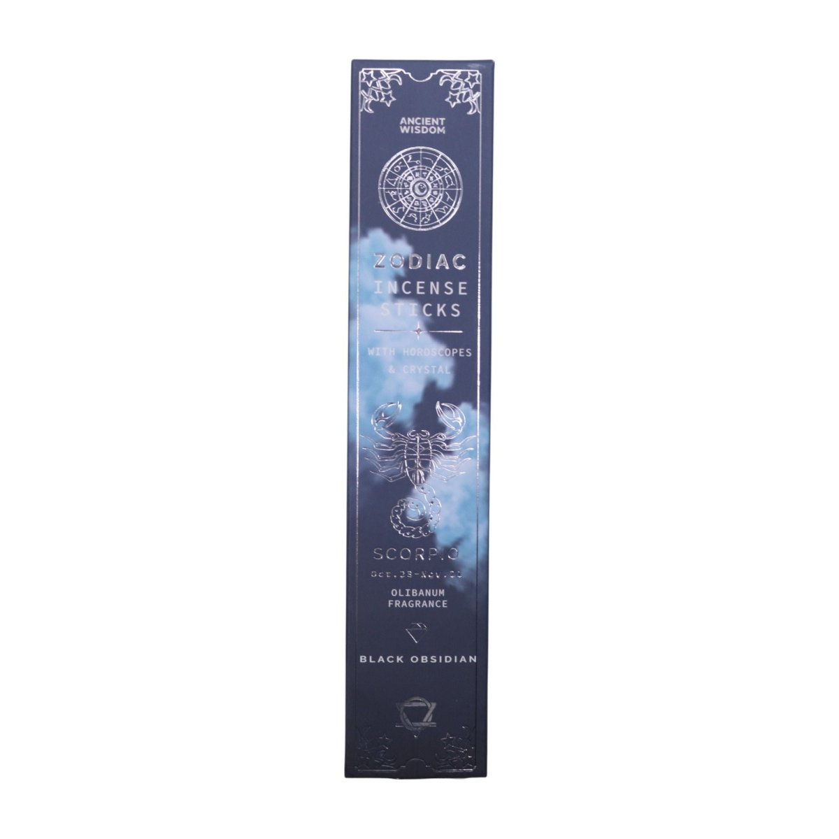 Olibanum Zodiac Gemstone Crystal Incense - ScorpioZodiac Crystal Scents IncenseHeart Notes