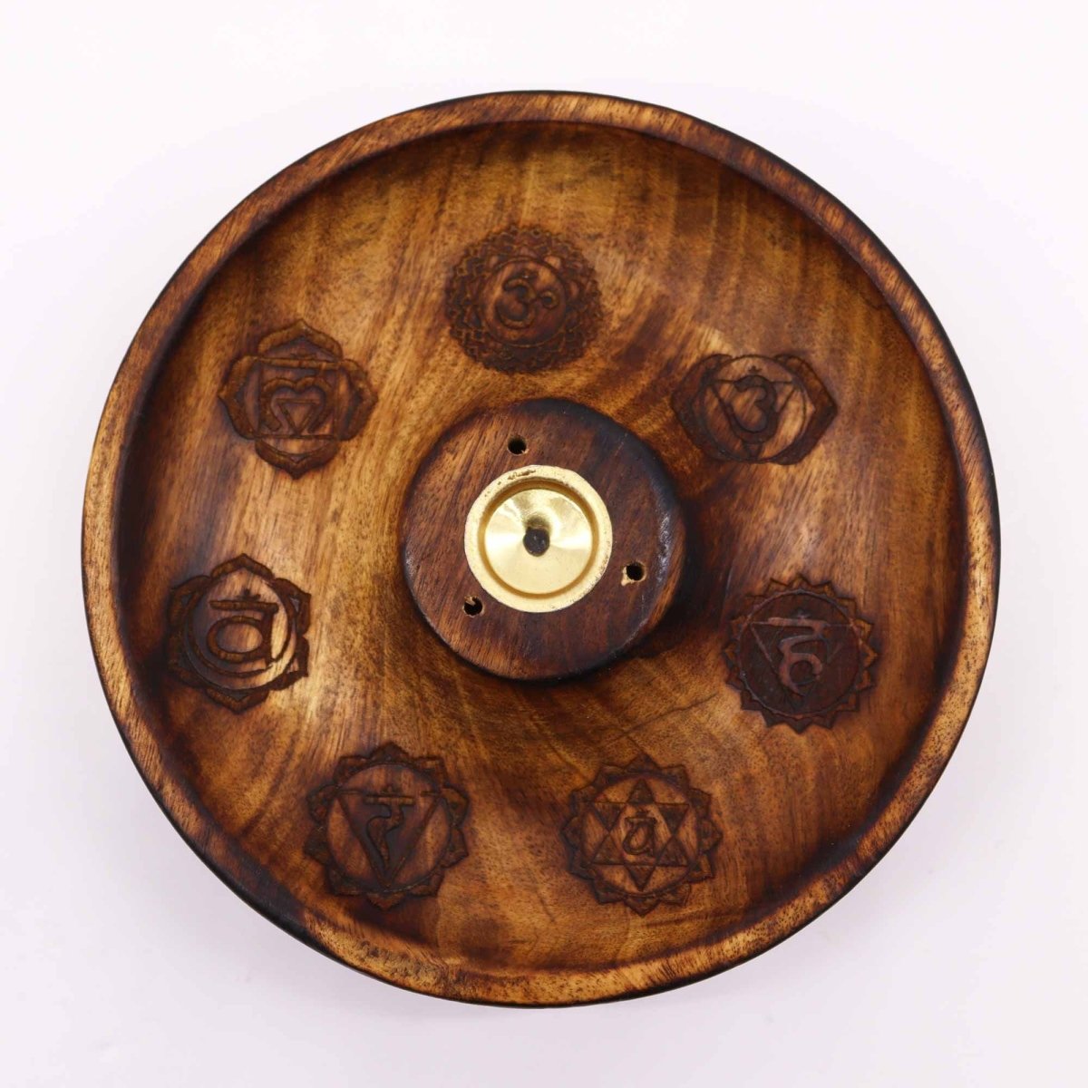 Incense Stick & Cone Burner Disc - 7 ChakraIncense HoldersHeart Notes