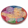 Soapstone Disc Incense Holder - 7 Flower of LifeSoapstone Incense HoldersHeart Notes