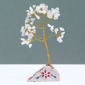 Rock Crystal - 80 StoneIndian Gemstone TreesHeart Notes