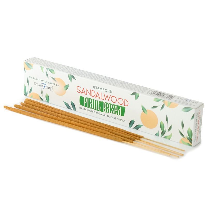 Plant Based Masala Incense Sticks - SandalwoodPlant Based Masala Incense SticksHeart Notes