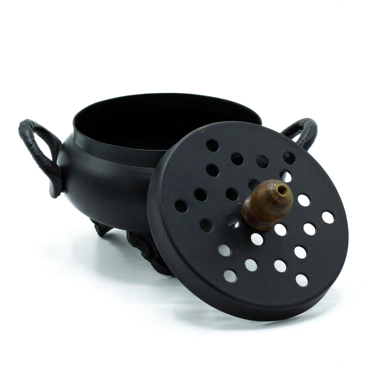 Classic Iron Cauldron BurnerTraditional Brass Incense BurnersHeart Notes