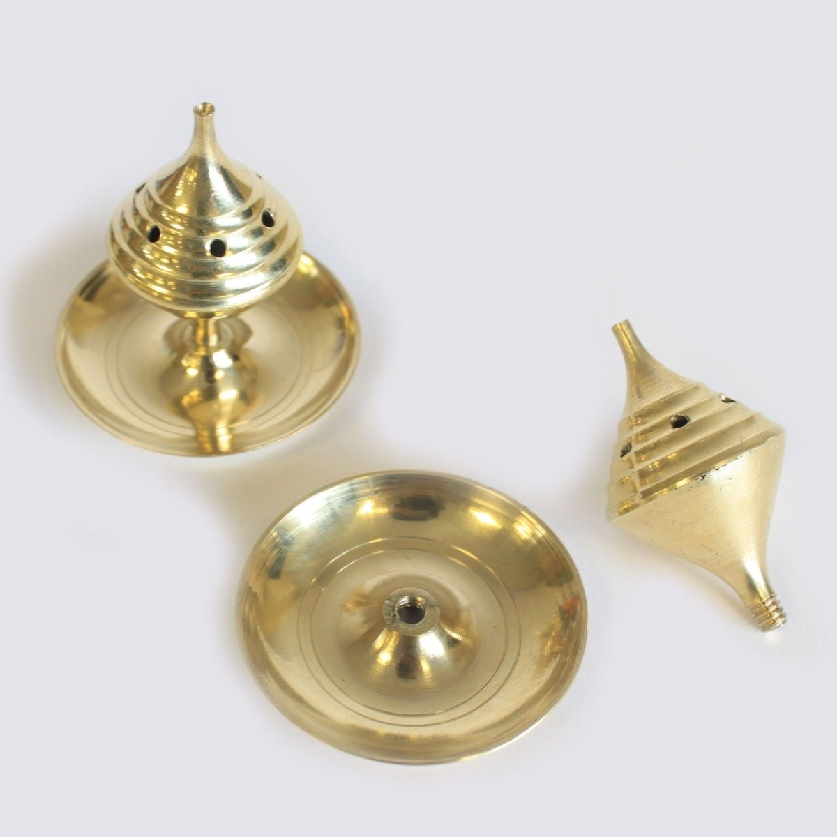 Small Incense BurnerTraditional Brass Incense BurnersHeart Notes