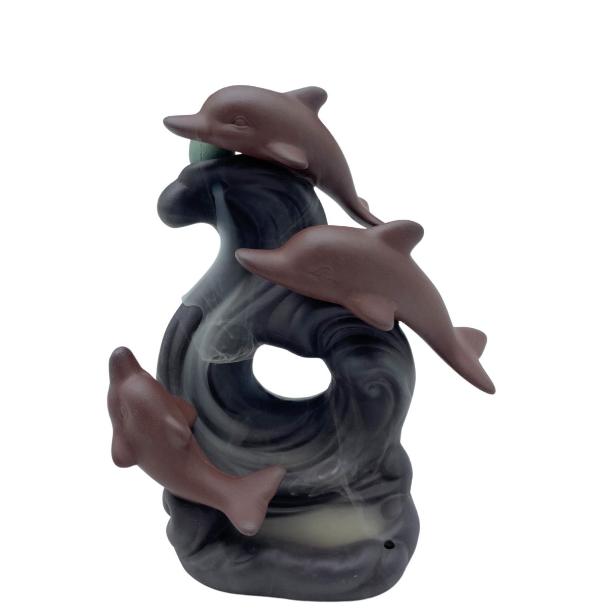 Backflow Incense Burner - Dolphin WaveBackflow Incense BurnerHeart Notes