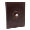 Leather Moonstone Notebook (7x5")Leather Notebooks – Vintage Style JournalsHeart Notes