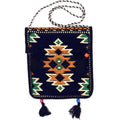 Dark Navy Kilim Messenger Festival BagKilim Messenger Festival BagHeart Notes