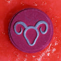Set of Zodiac Bath Fizzers with Horoscope - AriesZodiac Bath Fizzers with HoroscopeHeart Notes