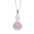 Gemstone Healing Hands Pendant - Rose QuartzGemstone Pendant JewelleryHeart Notes
