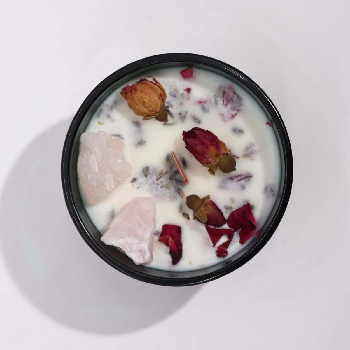 Hop Hare Crystal Magic Flower Candle - The LoversHop Hare Crystal Magic Flower CandlesHeart Notes
