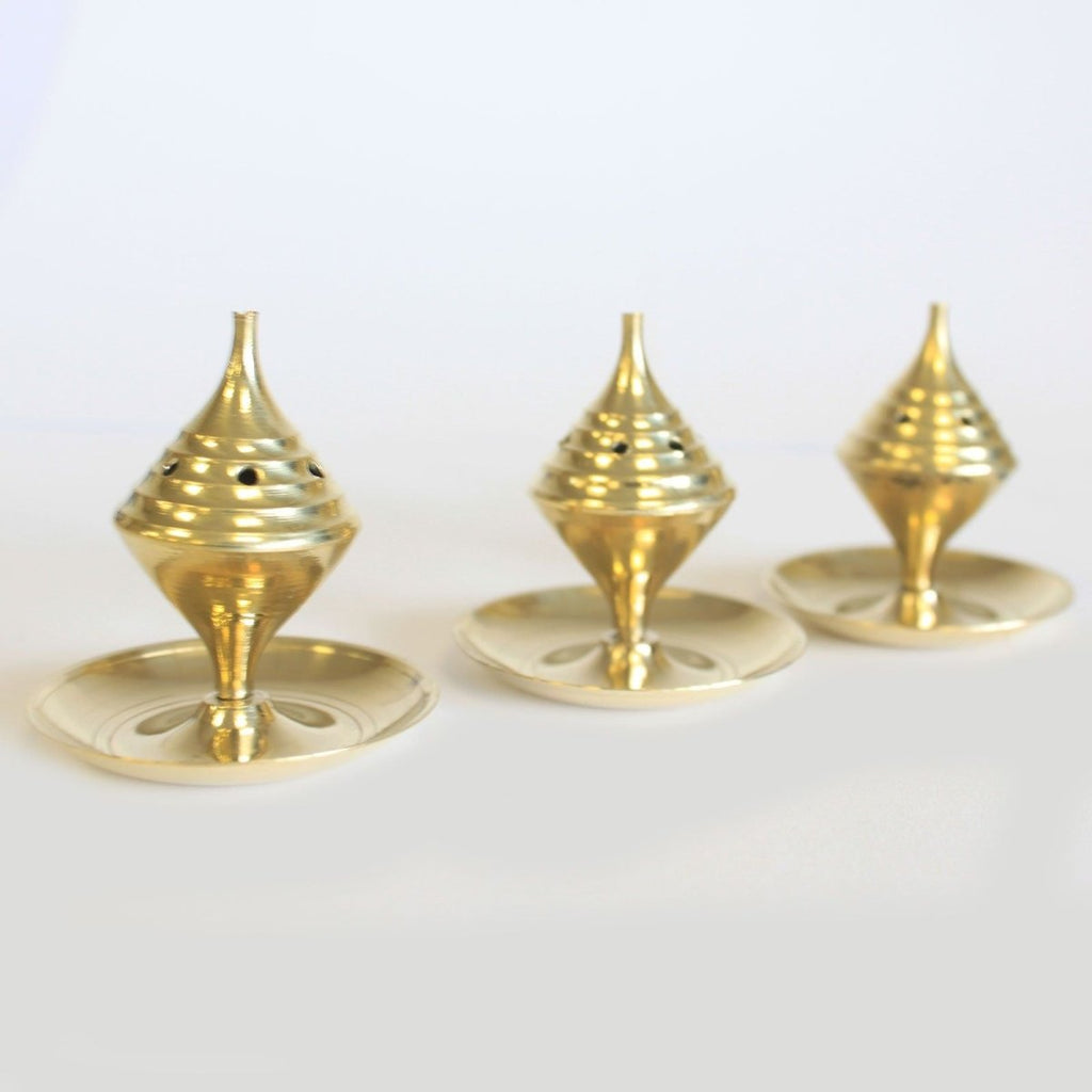 Small Incense BurnerTraditional Brass Incense BurnersHeart Notes