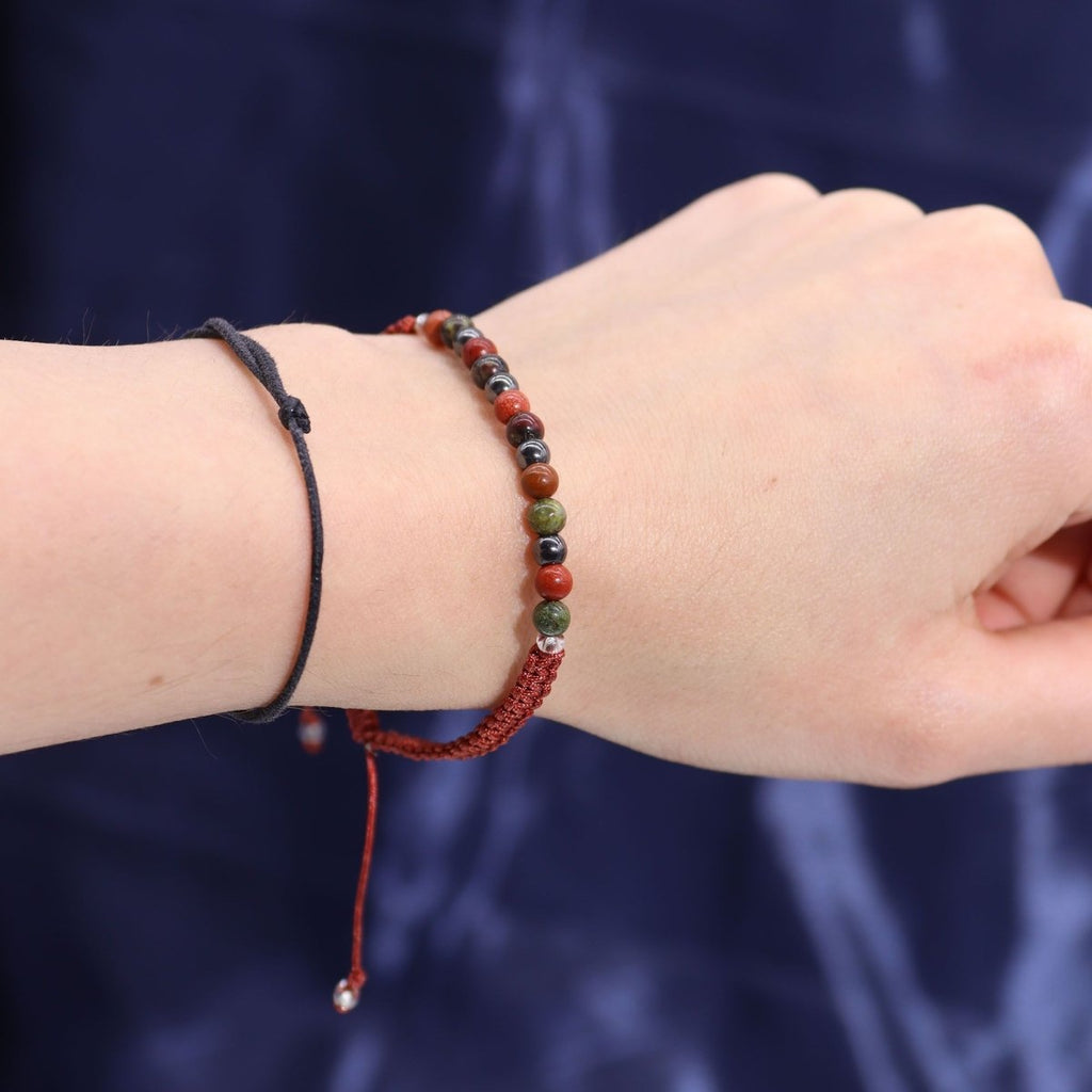 Zodiac Crystal Candle with Gemstone Bracelet - AriesZodiac Crystal Candles with Gemstone BraceletHeart Notes