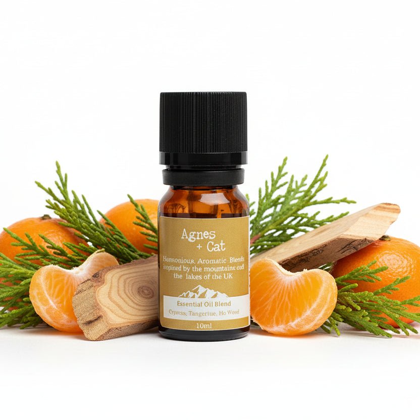 Agnes + Cat Essential Oil Blend - Scafell Pike - Cypress, Tangerine & Ho WoodAgnes + Cat Essential Oil BlendsHeart Notes