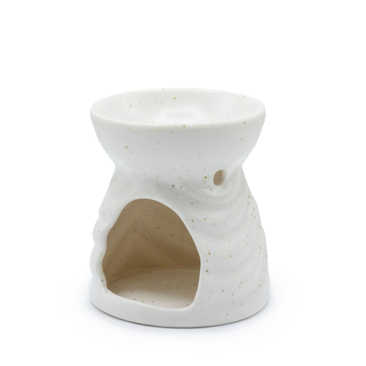 Oil Burner Geometric - IvoryVarious Shaped Ceramic Oil BurnersHeart Notes