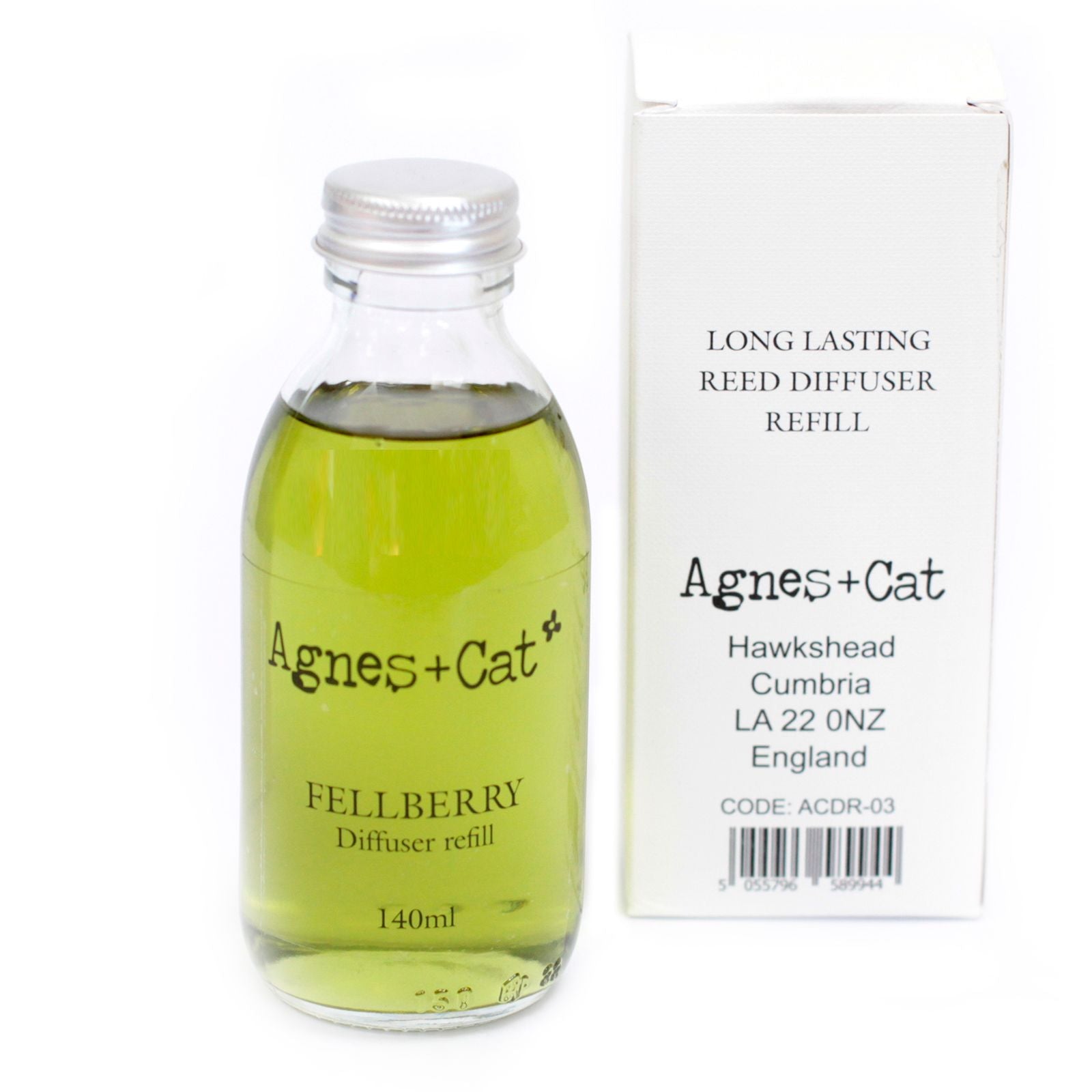 Agnes + Cat Reed Diffuser Refill - Fell Berry 100ml