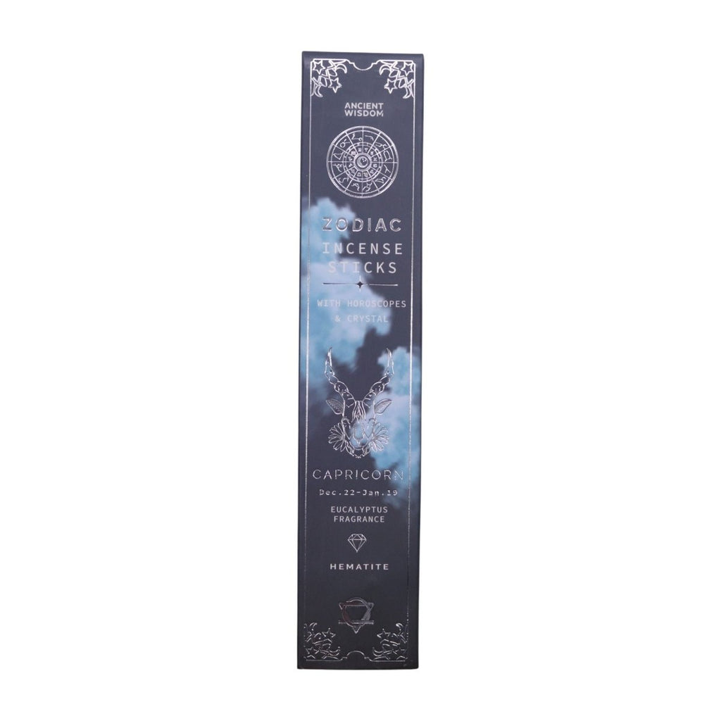 Eucalyptus Zodiac Gemstone Crystal Incense - CapricornZodiac Crystal Scents IncenseHeart Notes